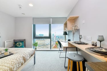 1 bed studio, West Street, Devonshire Green, Sheffield, S14FD - Image 5